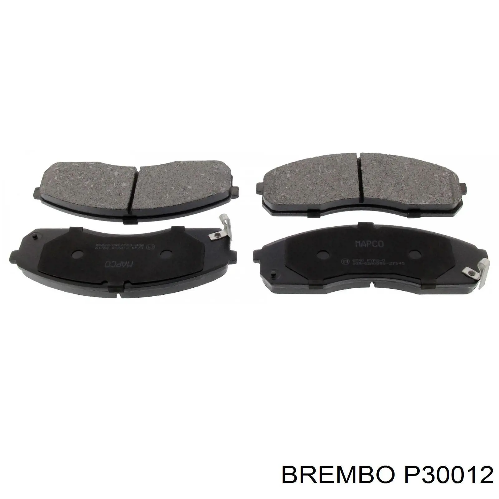 Тормозні колодки Brembo P30012