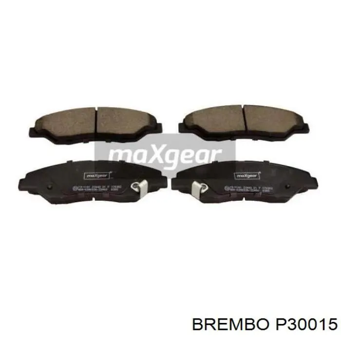 P30015 Brembo колодки гальмівні передні, дискові