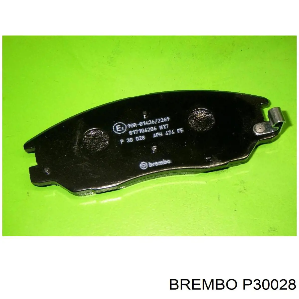 Передні тормозні колодки P30028 Brembo