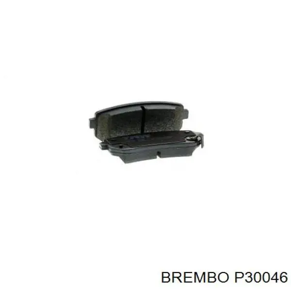 Задні гальмівні колодки P30046 Brembo