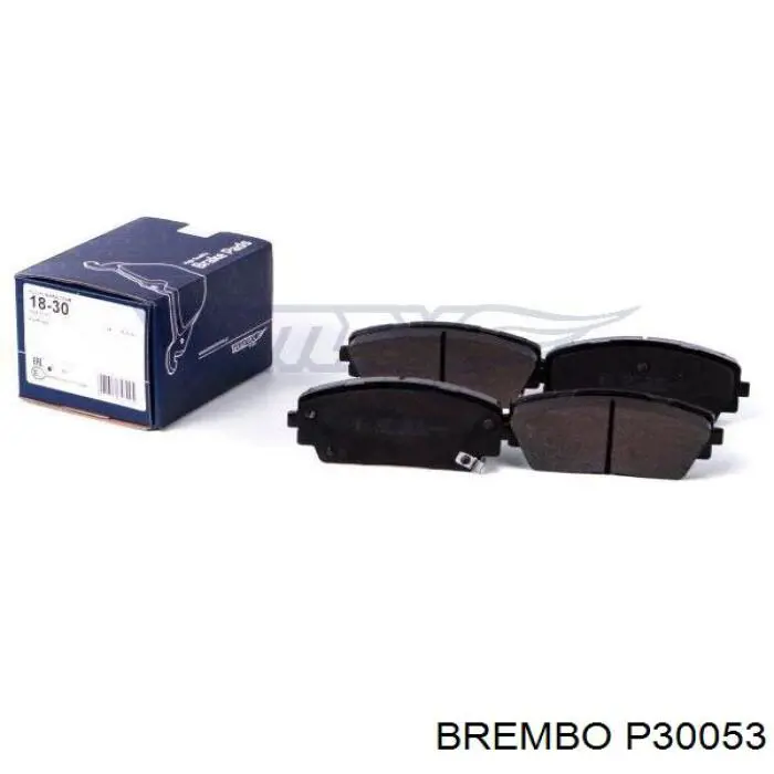 Передні тормозні колодки P30053 Brembo