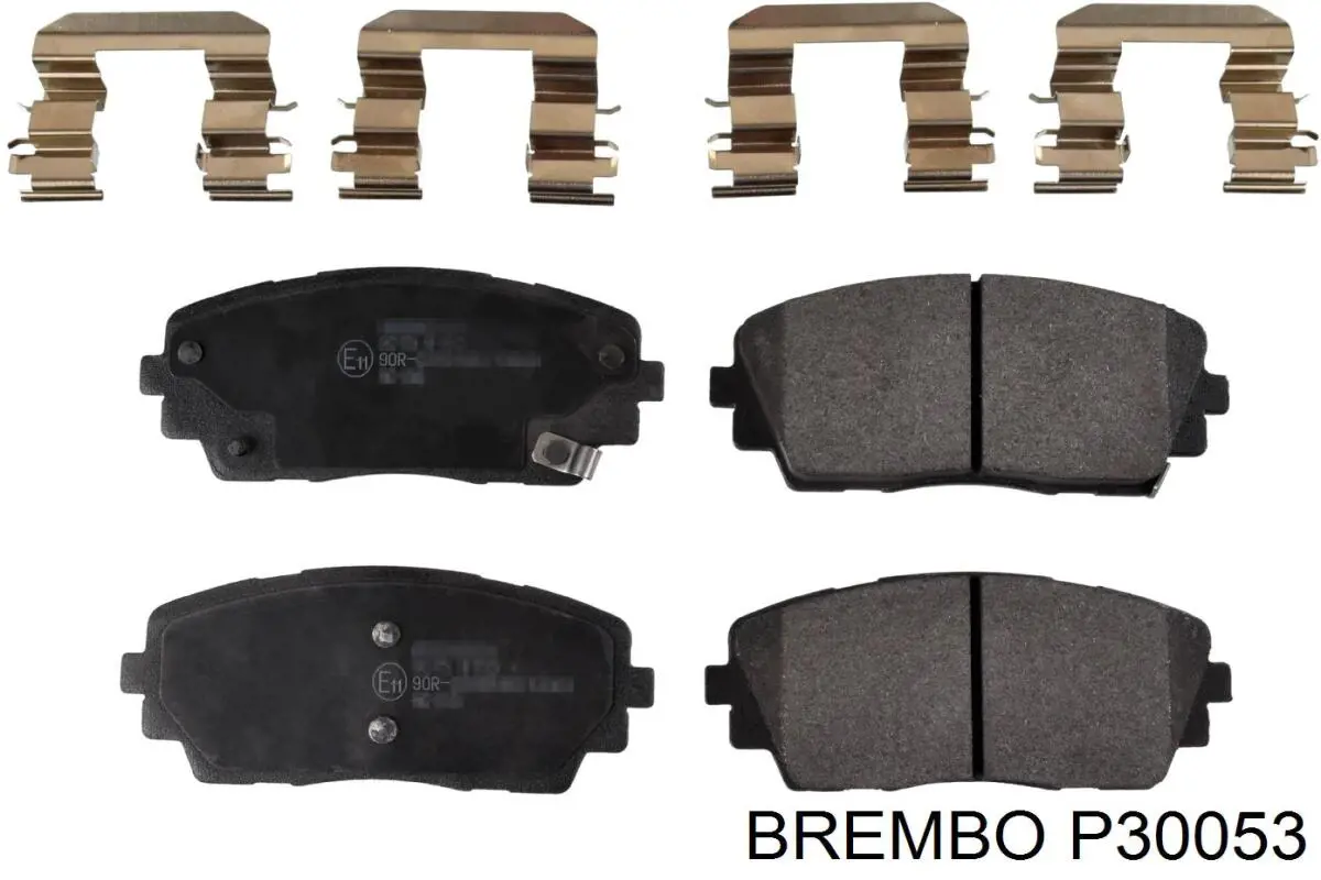 Гальмівні колодки Brembo P30053 ціна, від 20.92 USD