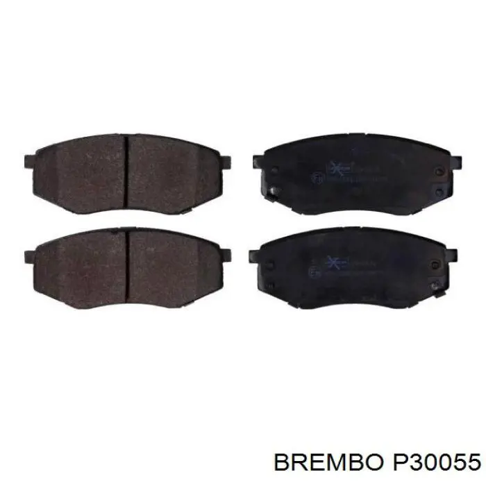 Купити P30055 Brembo Колодки гальмівні передні, дискові