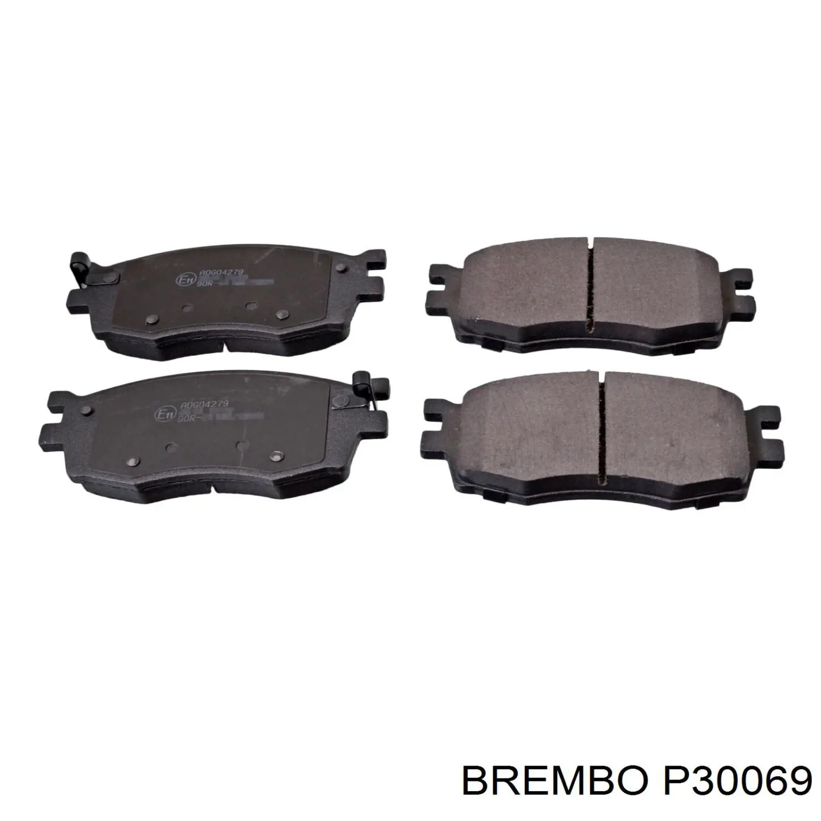 Гальмівні колодки Brembo P30069 ціна, від 17.07 USD