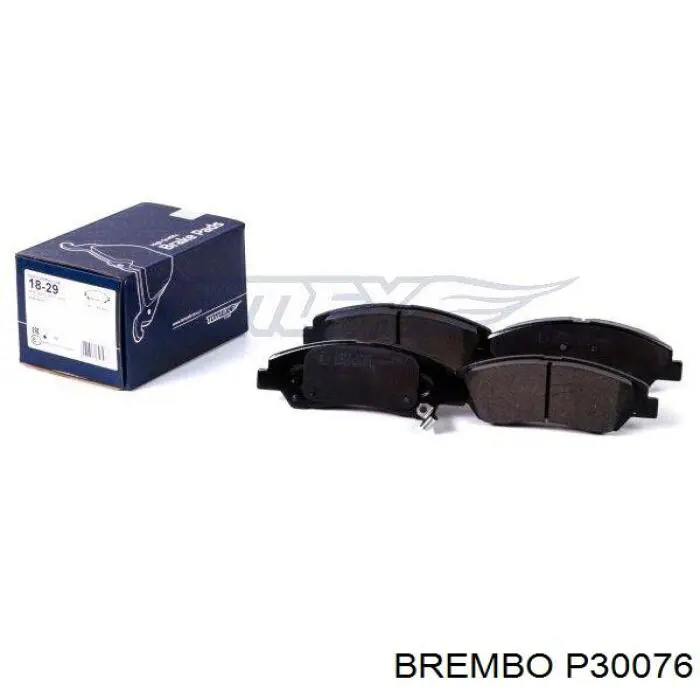 Гальмівні колодки Brembo P30076 ціна, від 22.91 USD