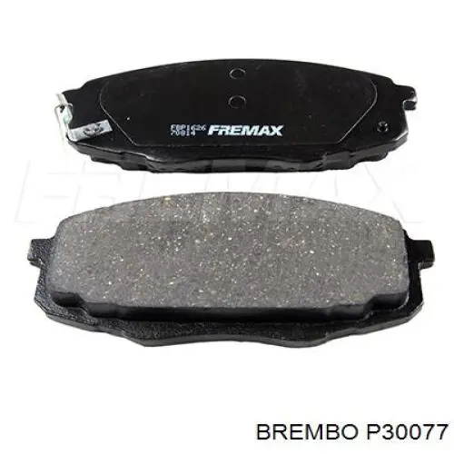 Передні тормозні колодки P30077 Brembo