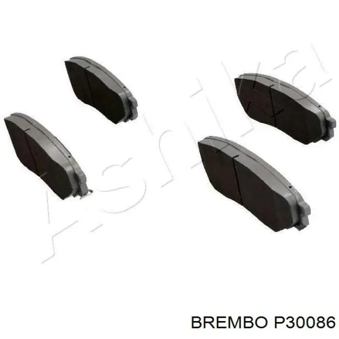 Купити P30086 Brembo Колодки гальмівні передні, дискові