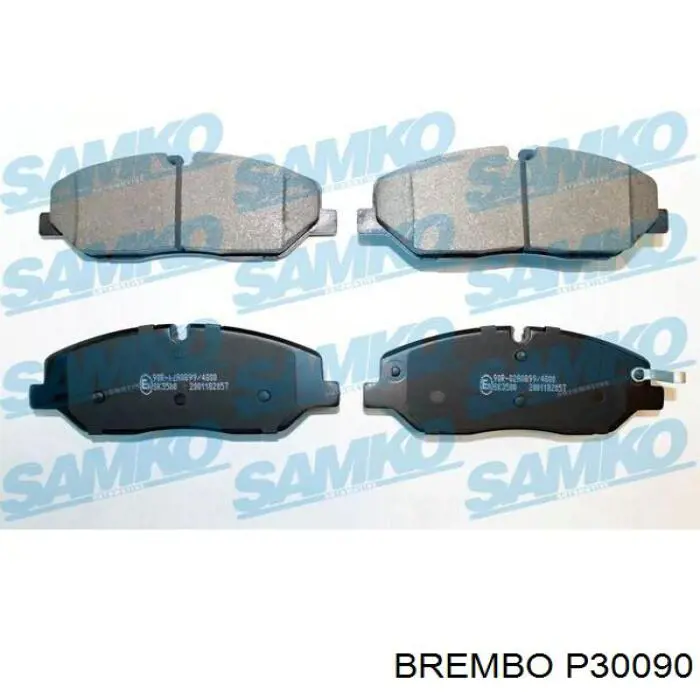 P30090 Brembo Передні гальмівні колодки