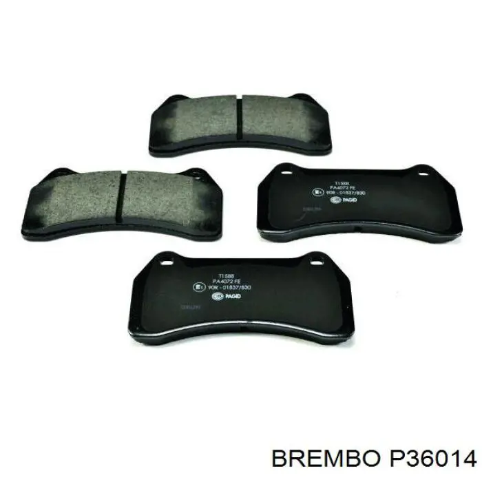 Гальмівні колодки Brembo P36014 ціна, від 39.47 USD
