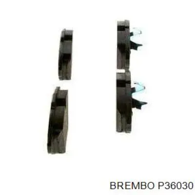 P36030 Brembo Передні гальмівні колодки