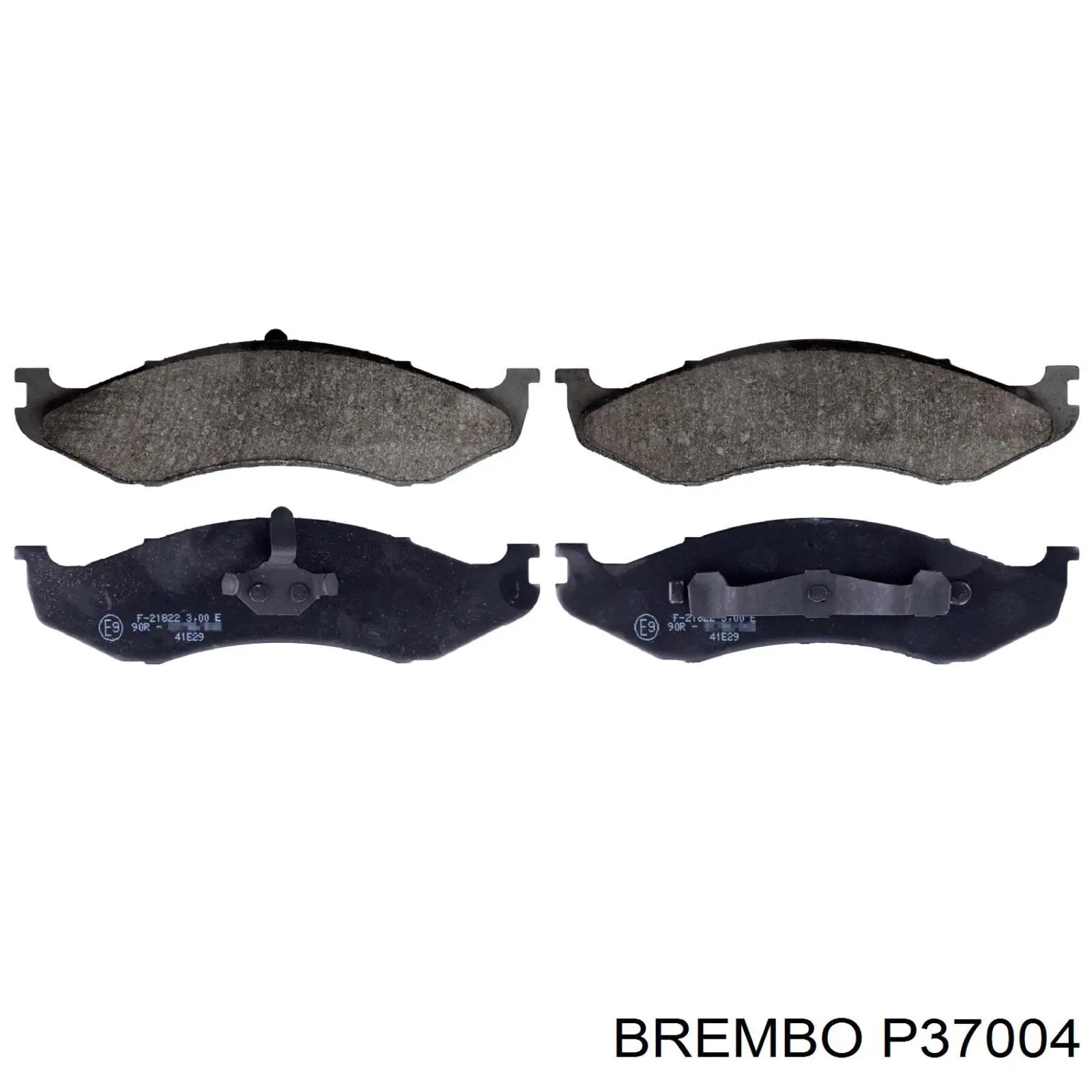 Передні тормозні колодки P37004 Brembo