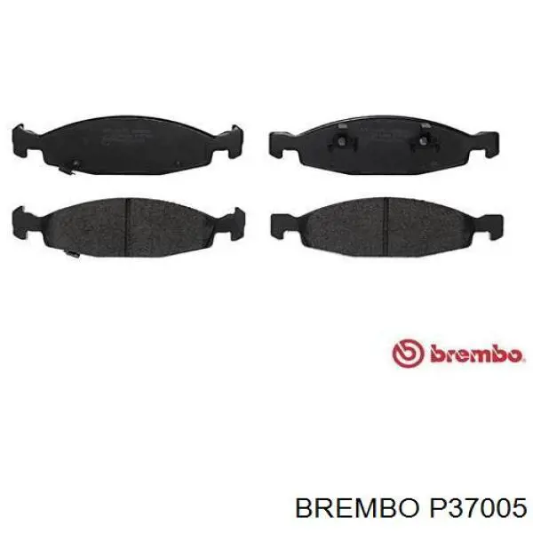 Гальмівні колодки Brembo P37005 ціна, від 32.43 USD
