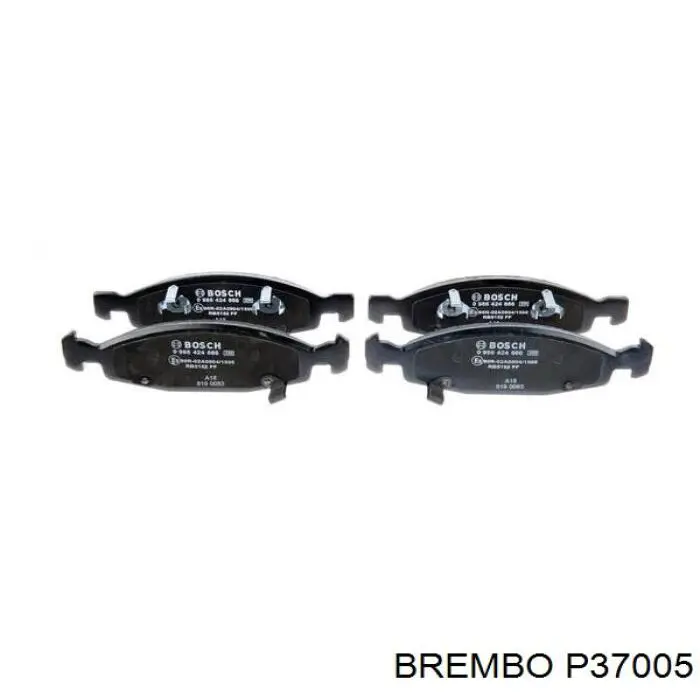 Купити P37005 Brembo Колодки гальмівні передні, дискові