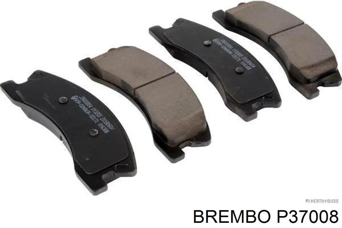 Передні тормозні колодки P37008 Brembo