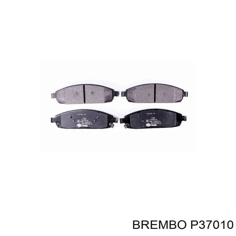Тормозні колодки Brembo P37010