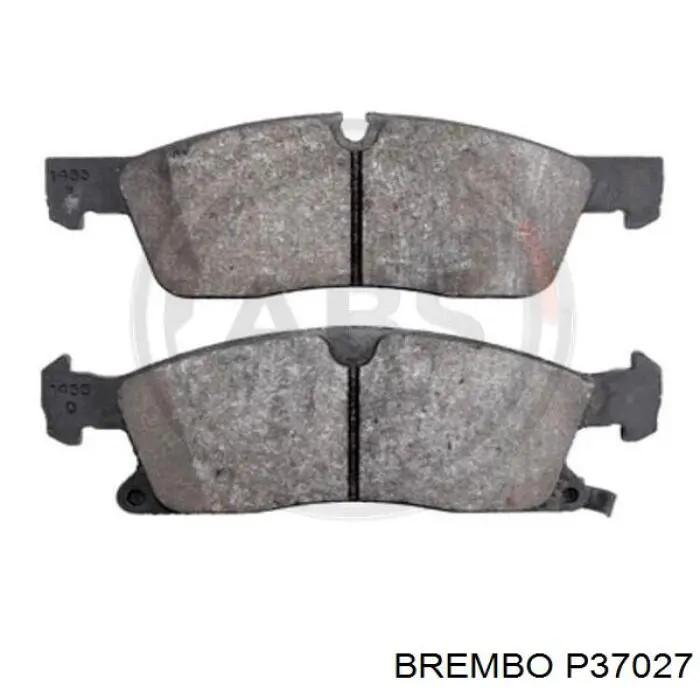 Колодки гальмівні передні, дискові P37027 Brembo