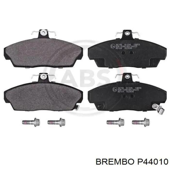 P44010 Brembo Передні гальмівні колодки