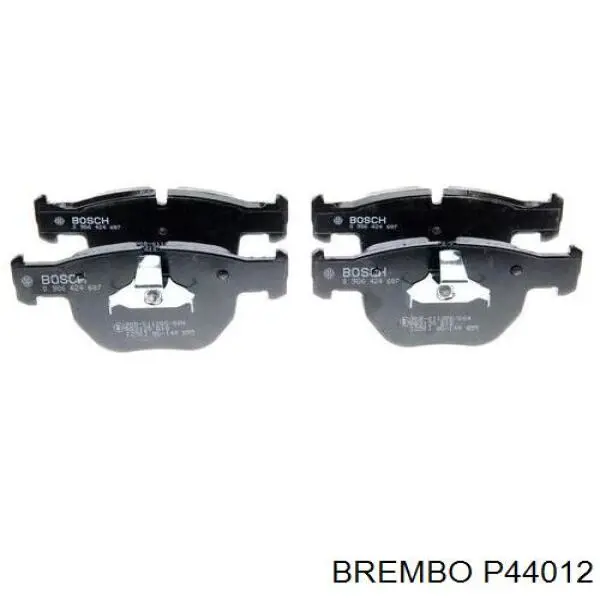 Купити P44012 Brembo Колодки гальмівні передні, дискові