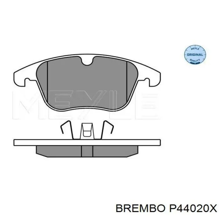 Гальмівні колодки Brembo P44020X ціна, від 60.67 USD