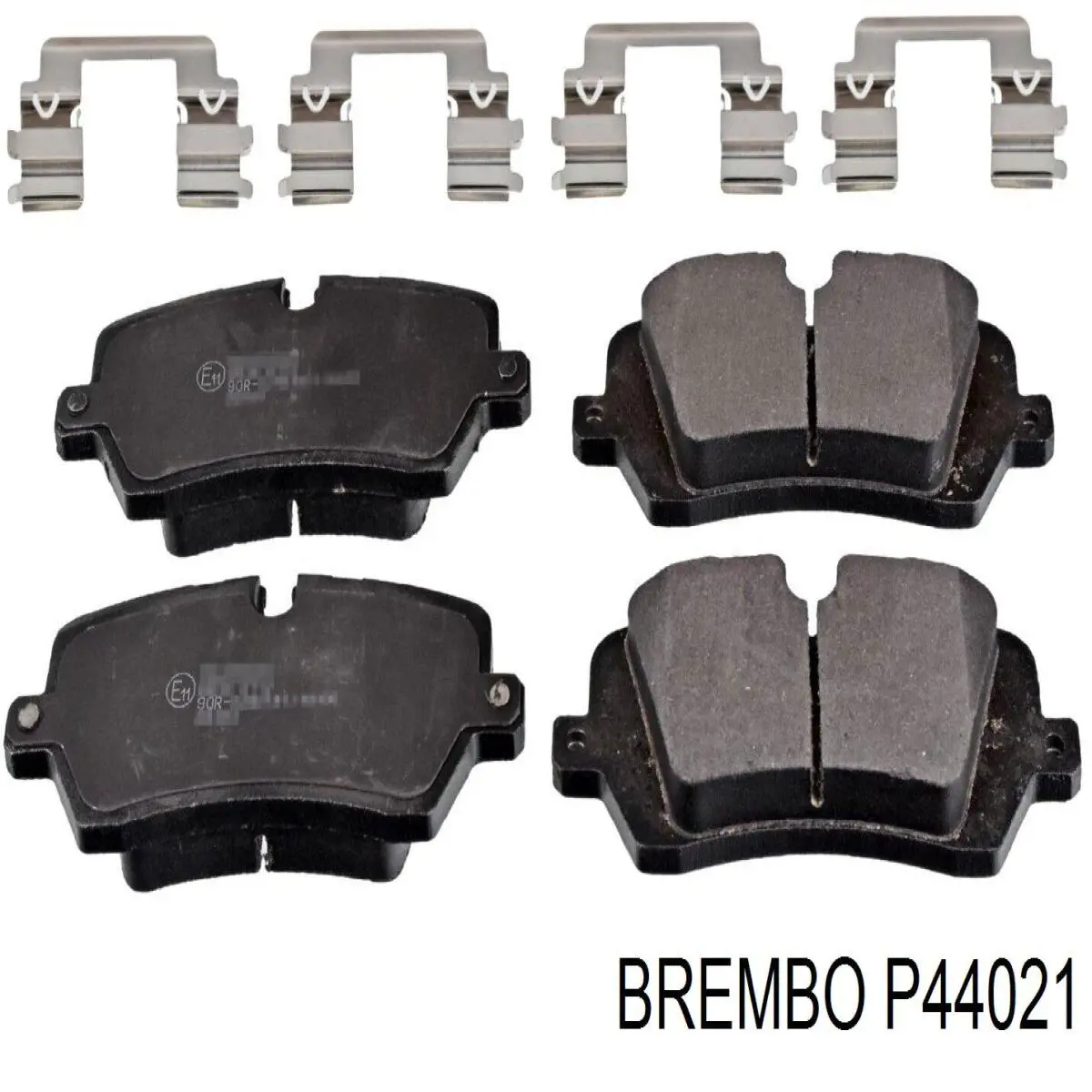 Колодки гальмові задні, дискові P44021 Brembo