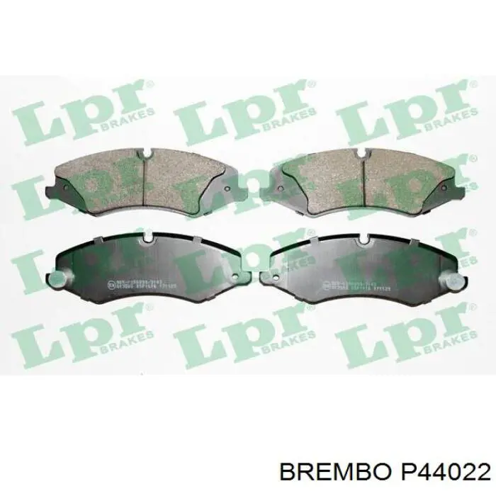 Передні тормозні колодки P44022 Brembo