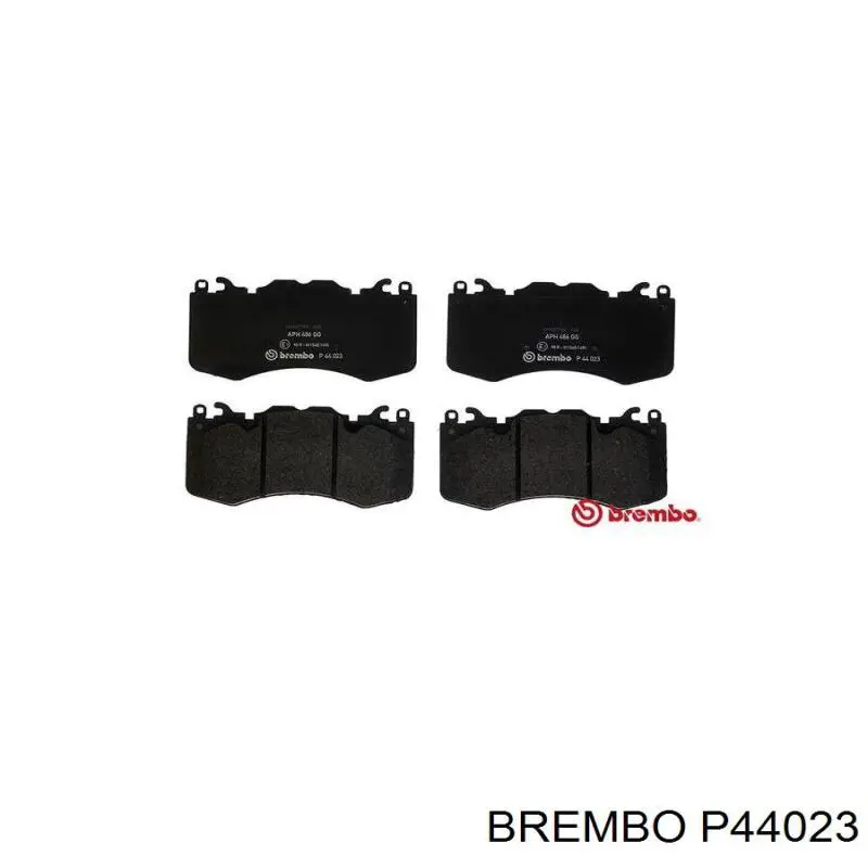 Колодки гальмівні передні, дискові P44023 Brembo