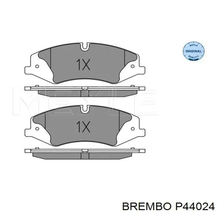 Купити P44024 Brembo Колодки гальмівні передні, дискові