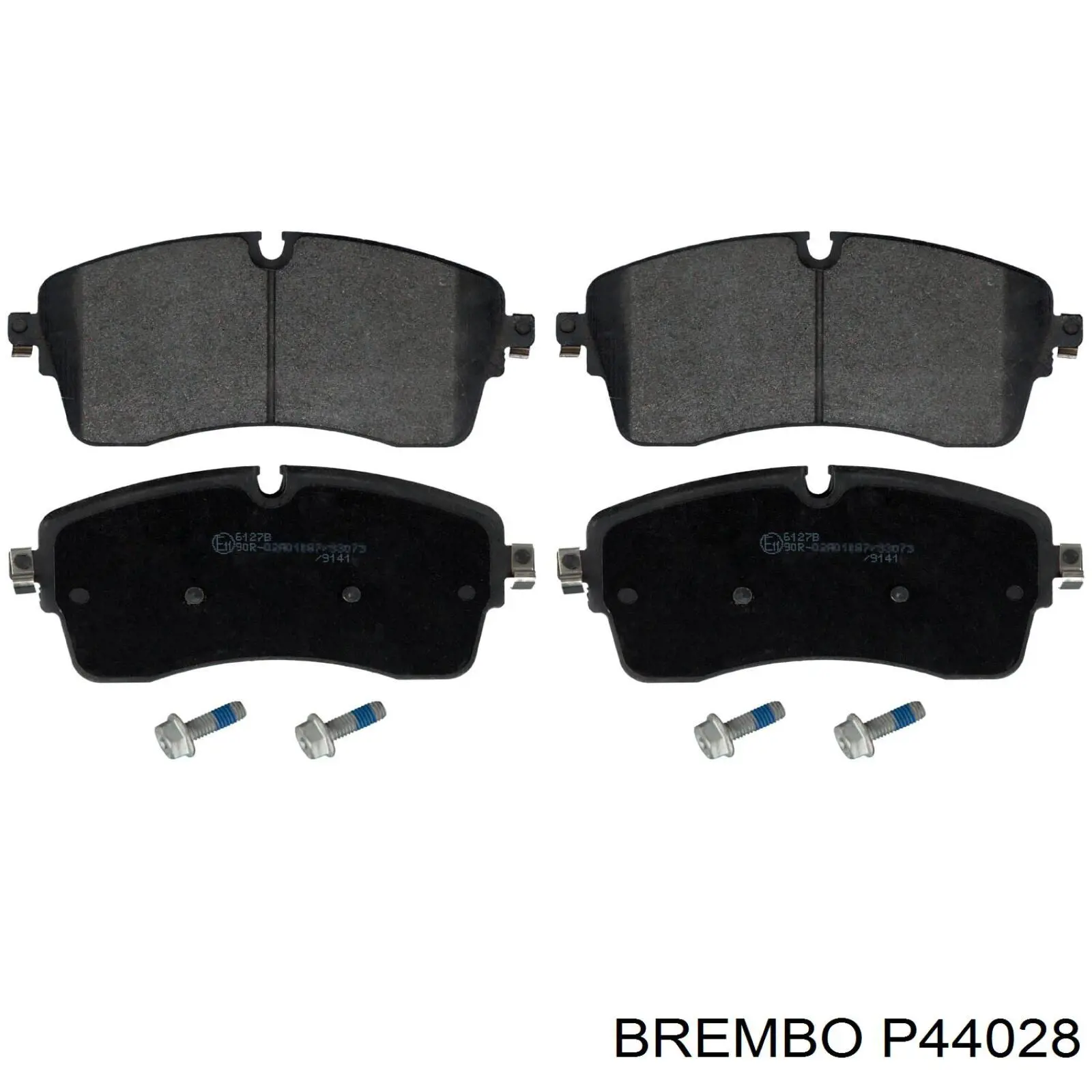 Колодки гальмівні передні, дискові P44028 Brembo