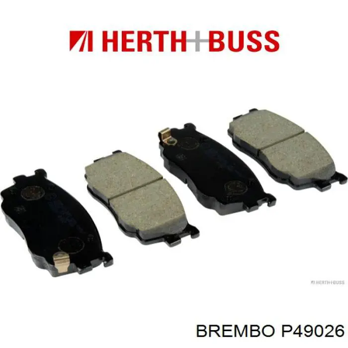 P49026 Brembo Передні гальмівні колодки
