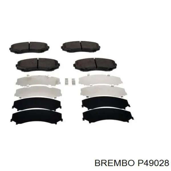Тормозні колодки Brembo P49028