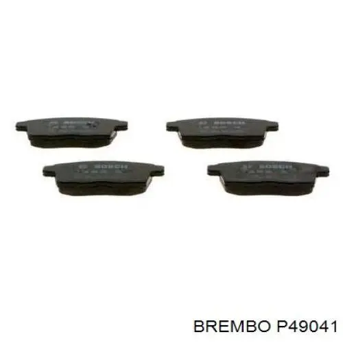 Задні дискові колодки Brembo P49041