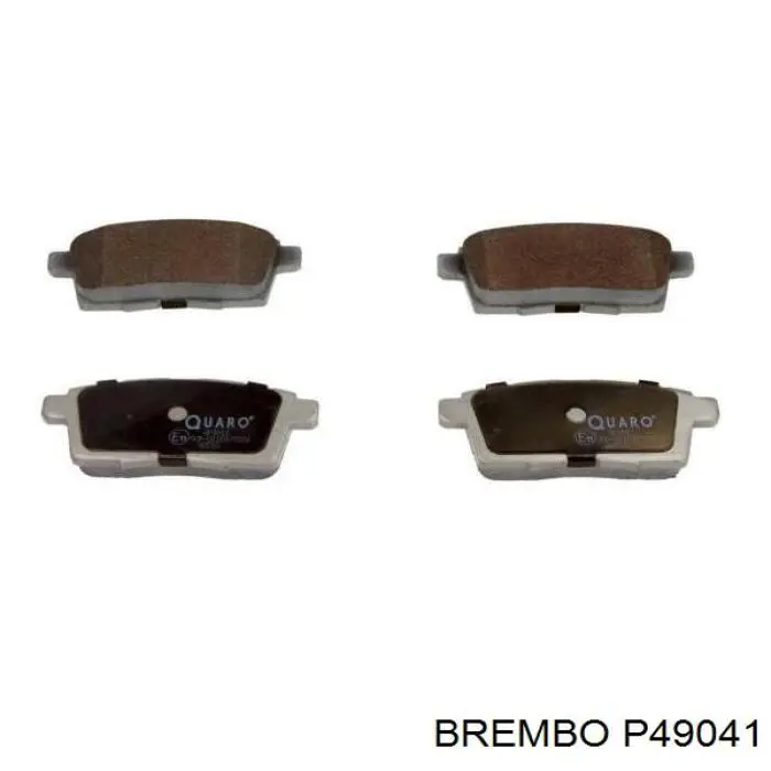 Задні гальмівні колодки P49041 Brembo