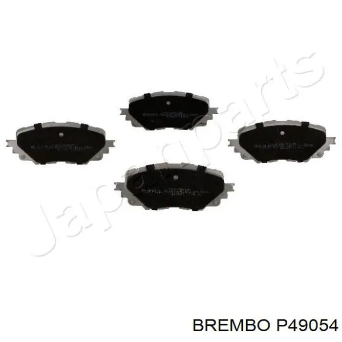 Купити P49054 Brembo Колодки гальмівні передні, дискові