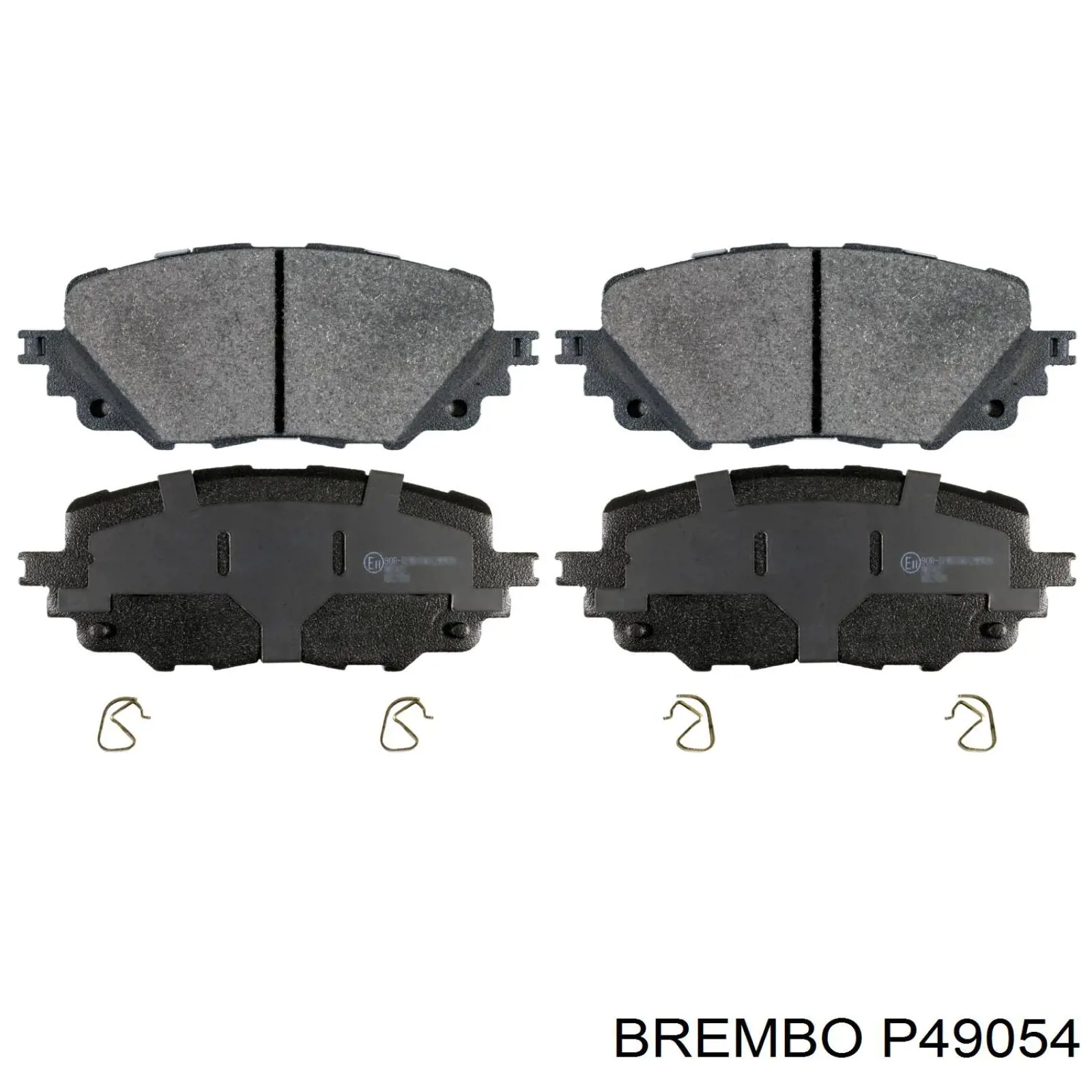 Гальмівні колодки Brembo P49054 ціна, від 42.15 USD