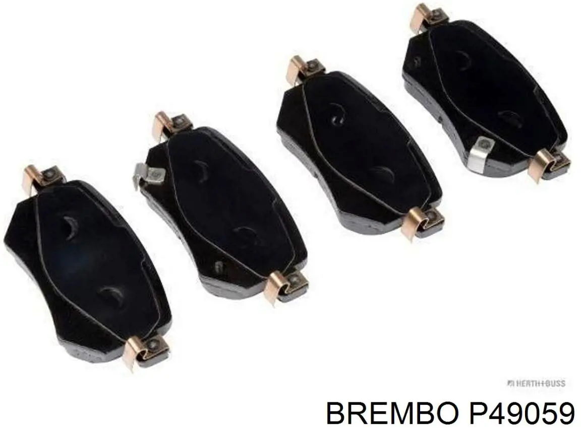 Задні гальмівні колодки P49059 Brembo