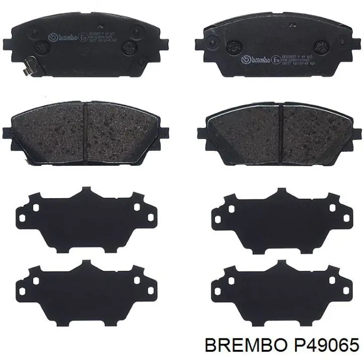 Гальмівні колодки Brembo P49065 ціна, від 54.98 USD