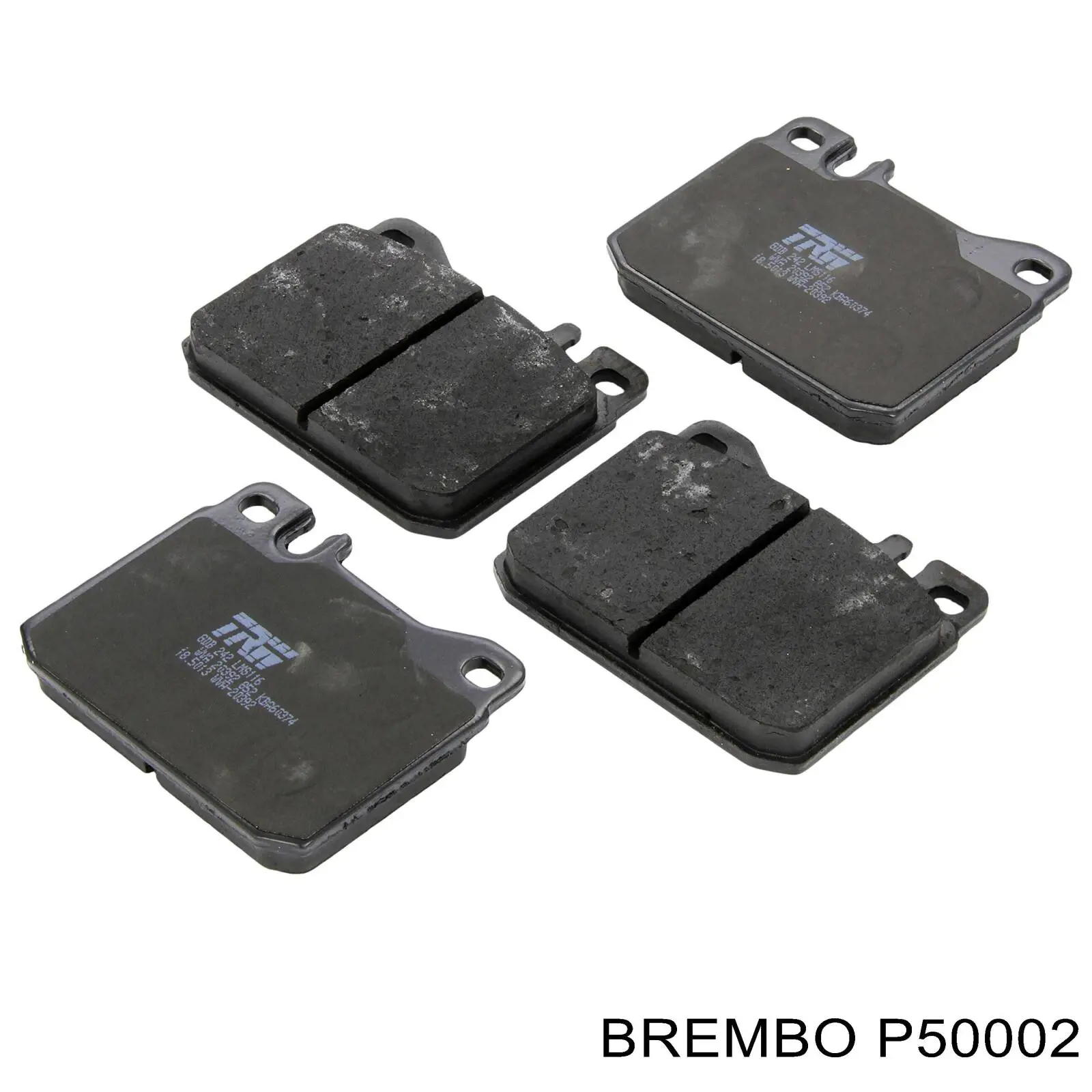 Купити P50002 Brembo Колодки гальмівні передні, дискові