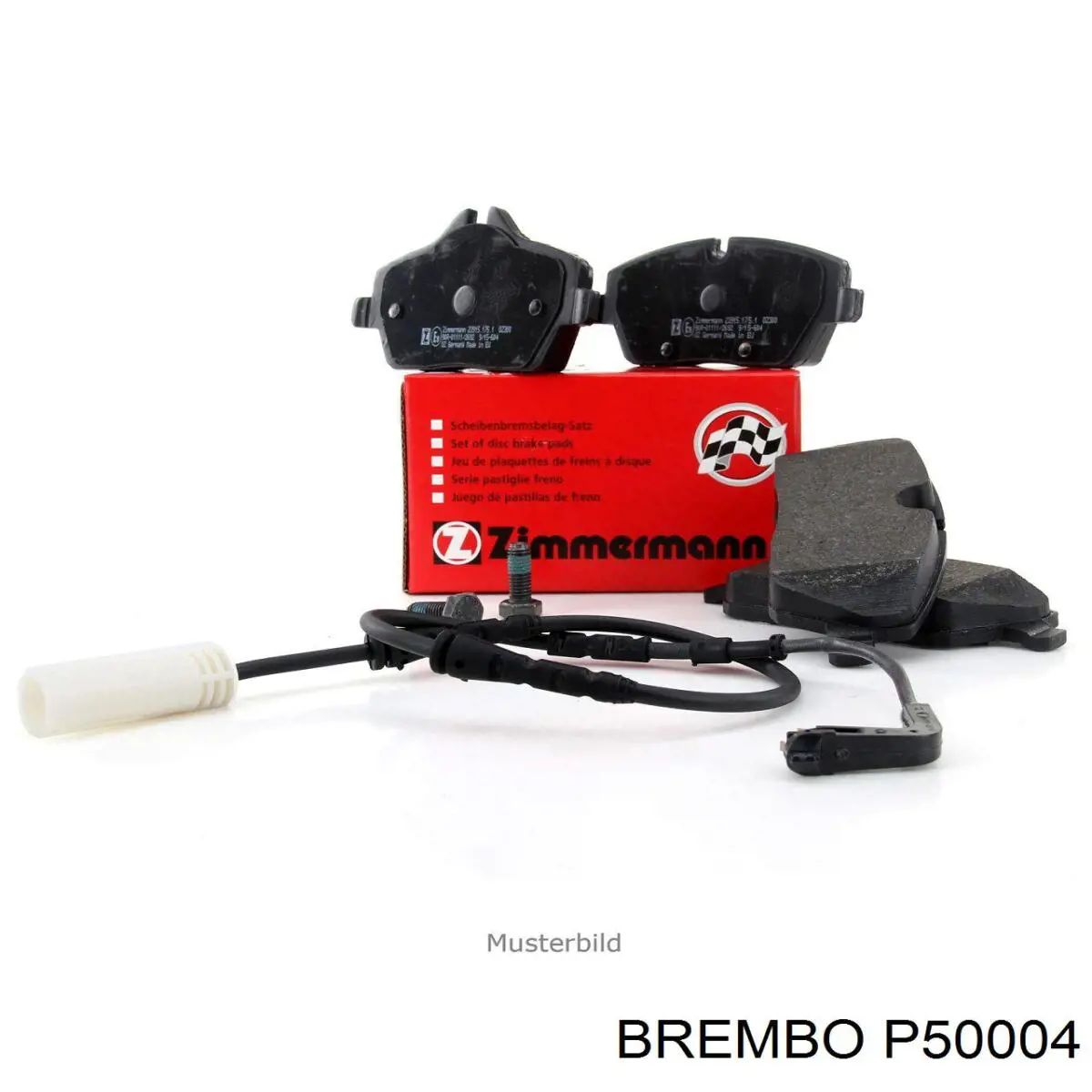 Тормозні колодки Brembo P50004