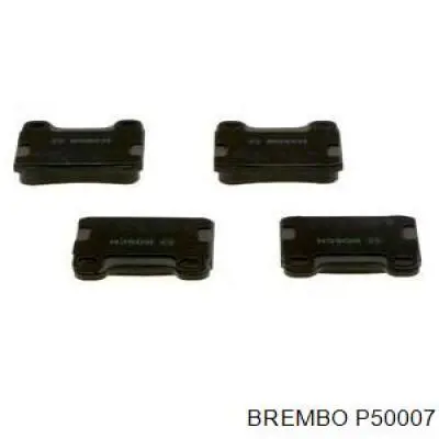 Задні гальмівні колодки P50007 Brembo