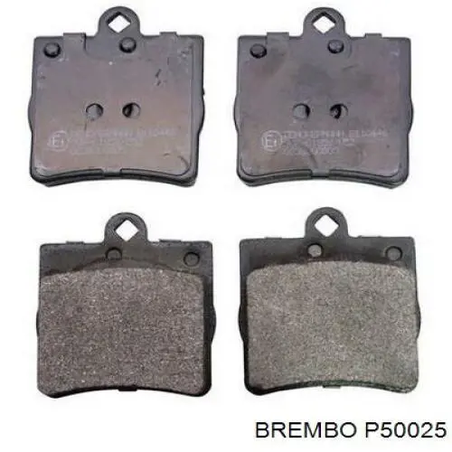 Задні гальмівні колодки Brembo P50025 ціна, від 18.29 USD