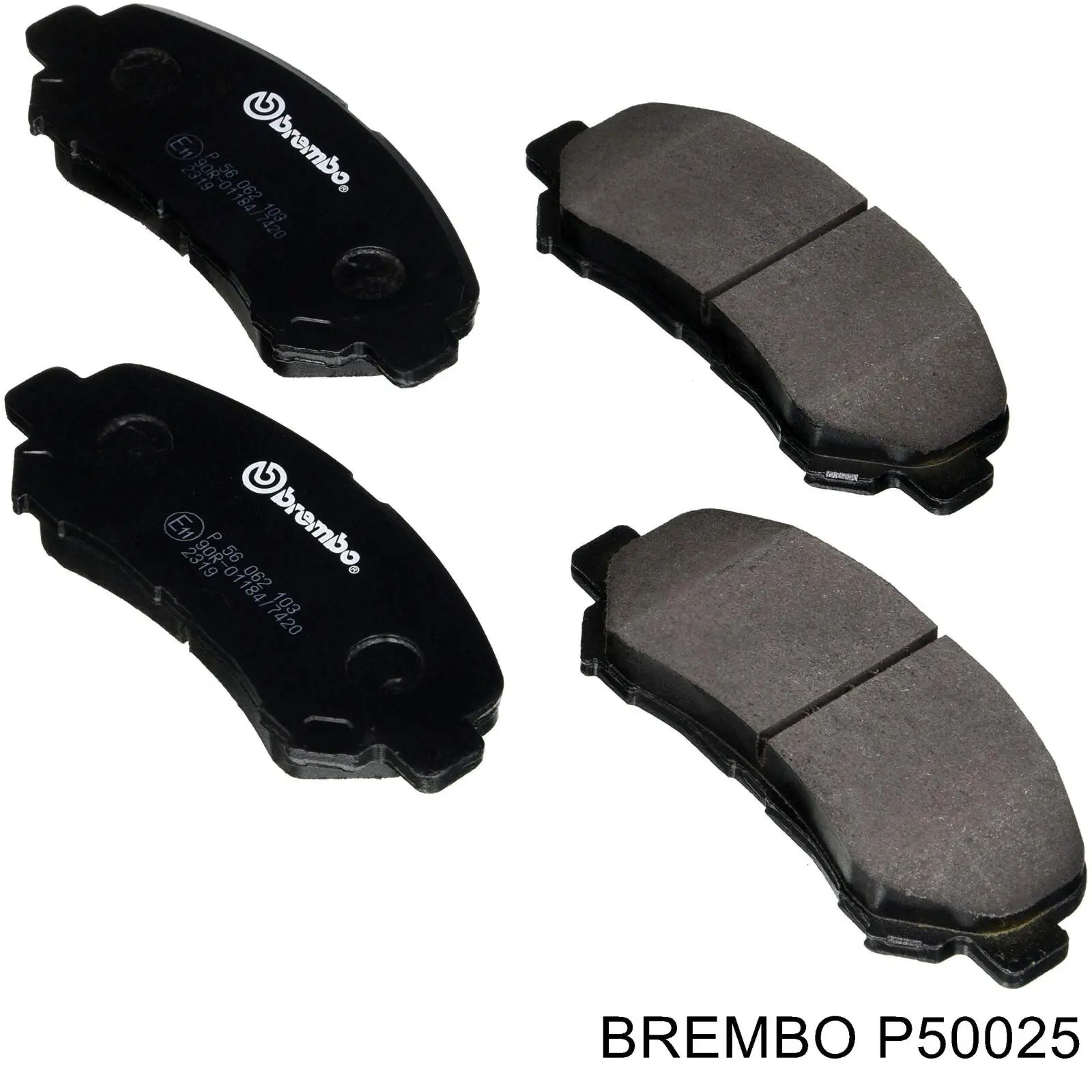 Задні дискові колодки Brembo P50025