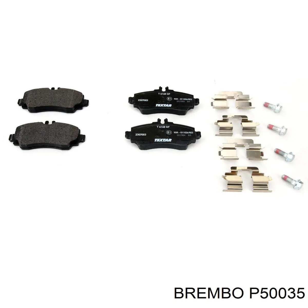 Тормозні колодки Brembo P50035