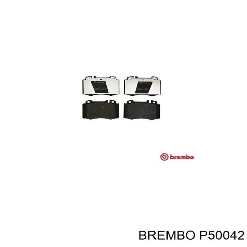 Задні гальмівні колодки P50042 Brembo