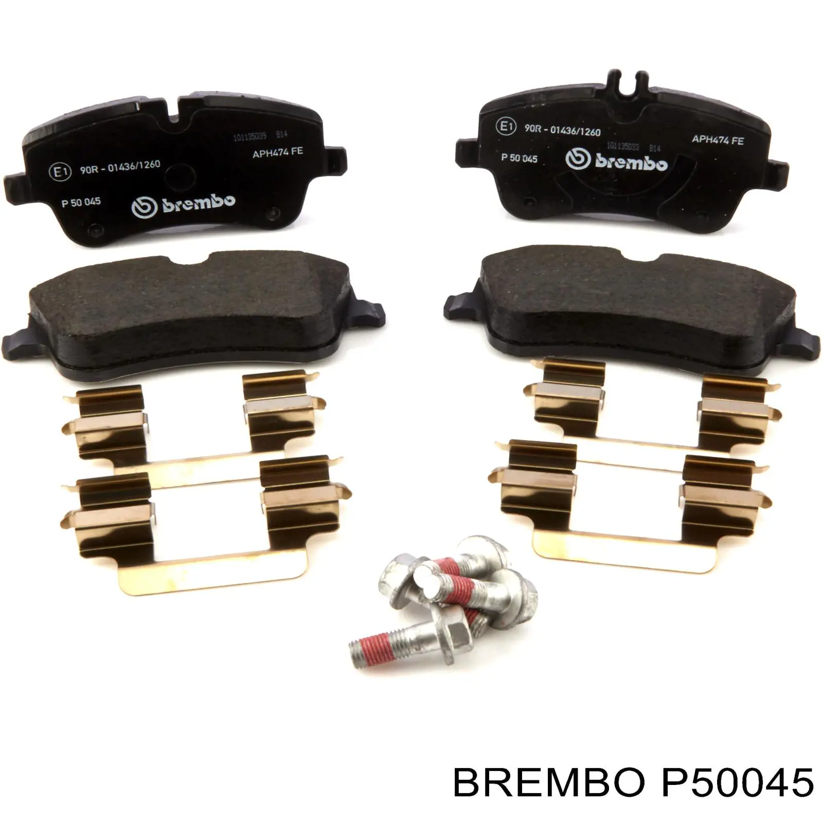Гальмівні колодки Brembo P50045 ціна, від 32.16 USD