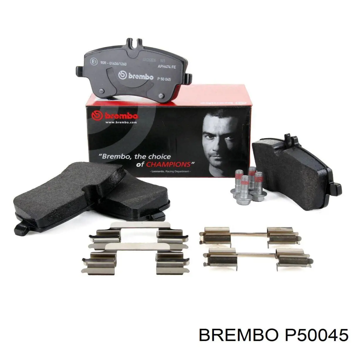 Купити P50045 Brembo Колодки гальмівні передні, дискові