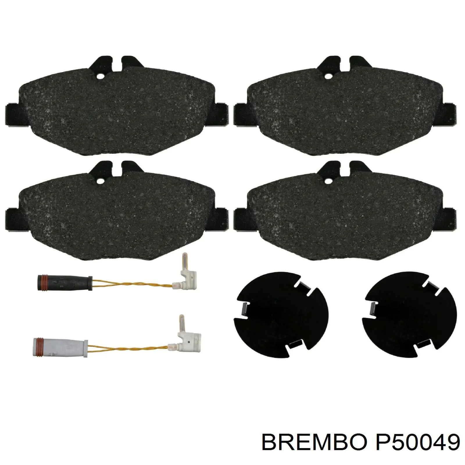 Купити P50049 Brembo Колодки гальмівні передні, дискові