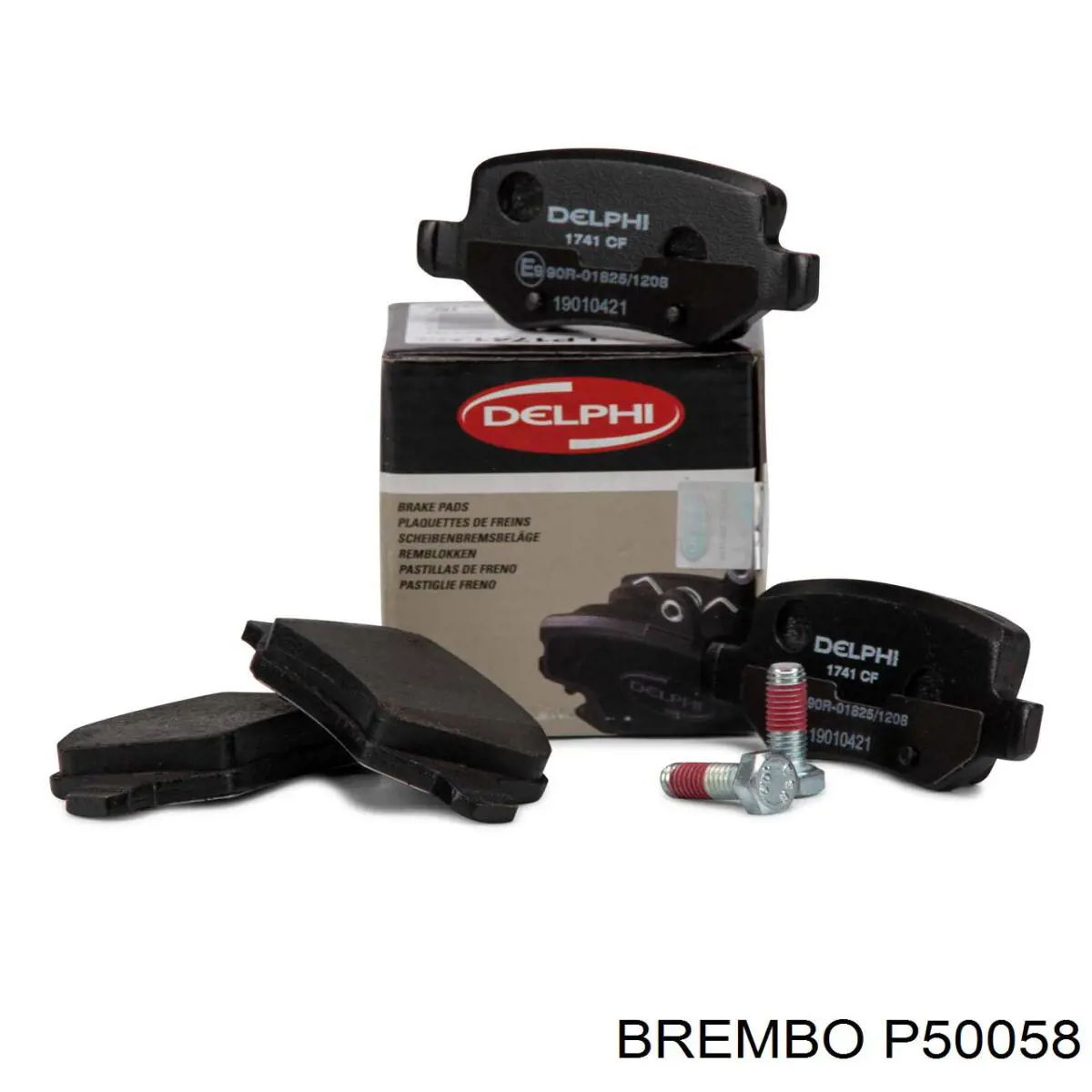 Задні дискові колодки Brembo P50058