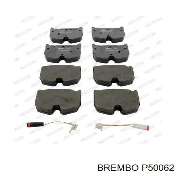 Гальмівні колодки Brembo P50062 ціна, від 95.29 USD