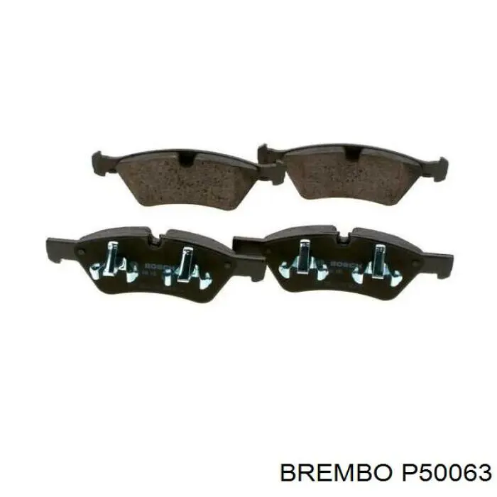 Гальмівні колодки Brembo P50063 ціна, від 63.05 USD