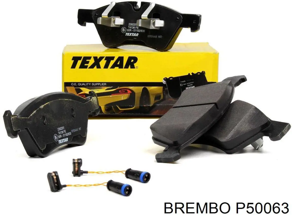 P50063 Brembo Передні гальмівні колодки